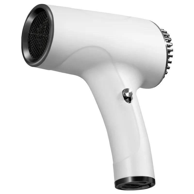 Secador de pelo inalámbrico portátil. 30,000 RPM para secado rápido y eficiente del cabello. Ideal para viaje y hogar.
