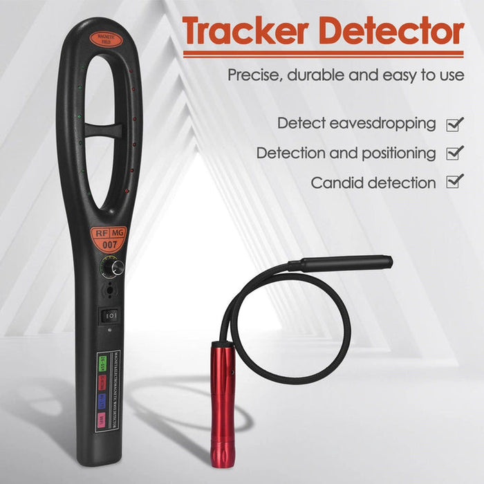 Escáner de seguridad para rastreadores GPS, cámaras ocultas y micrófonos. Garantiza tu privacidad.