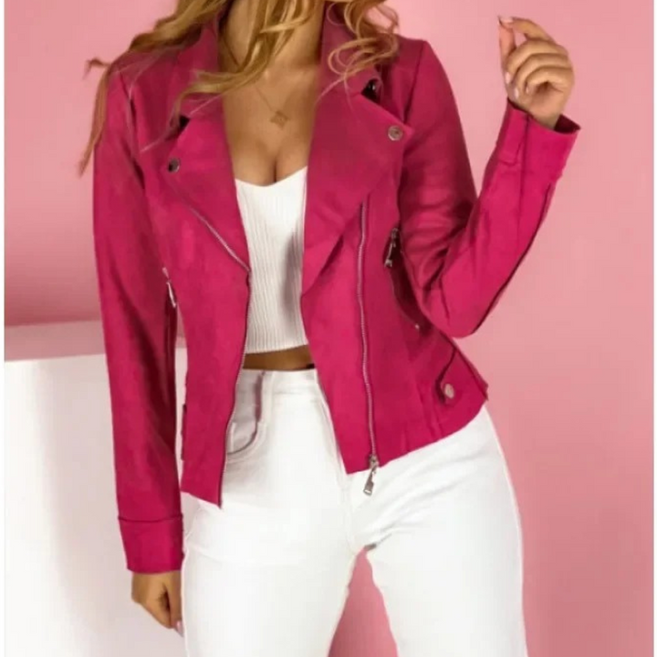 Chaqueta versátil para mujer, un básico clásico que aporta sofisticación y moda a cada ocasión.