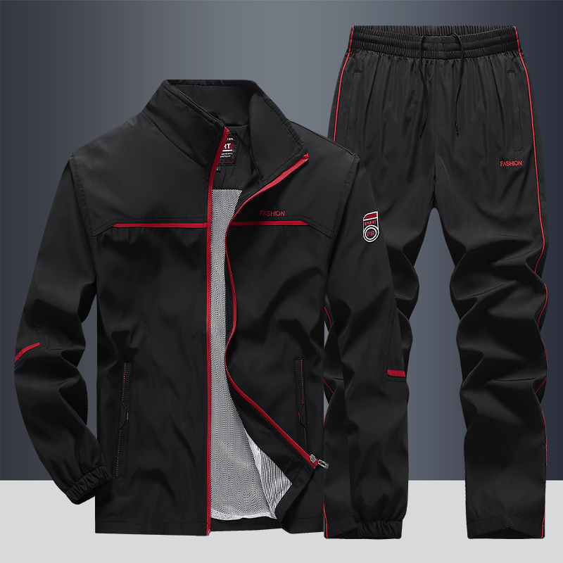 Chándal deportivo de hombre, conjunto de dos piezas para un look casual y máxima comodidad diaria.