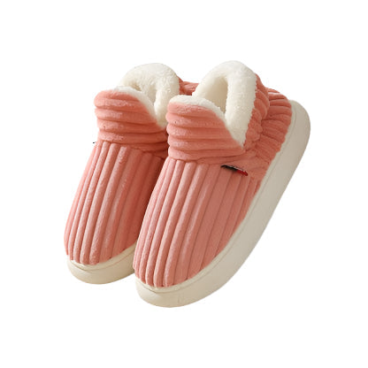 Pantuflas de invierno unisex con forro cálido, ideales para relajarse en casa con máxima suavidad.