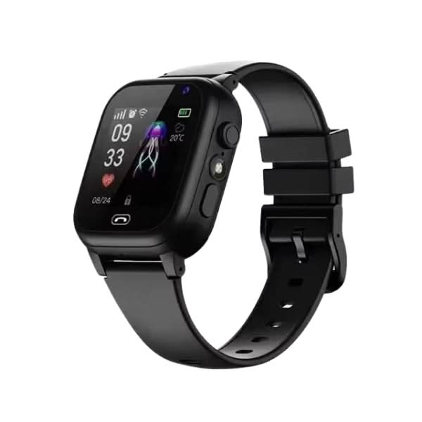 Reloj GPS para niños con videollamada, rastreador de ubicación y botón SOS, ideal para seguridad infantil.