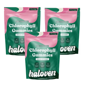 Gominolas de clorofila, fácil manera de obtener frescura y apoyo digestivo.