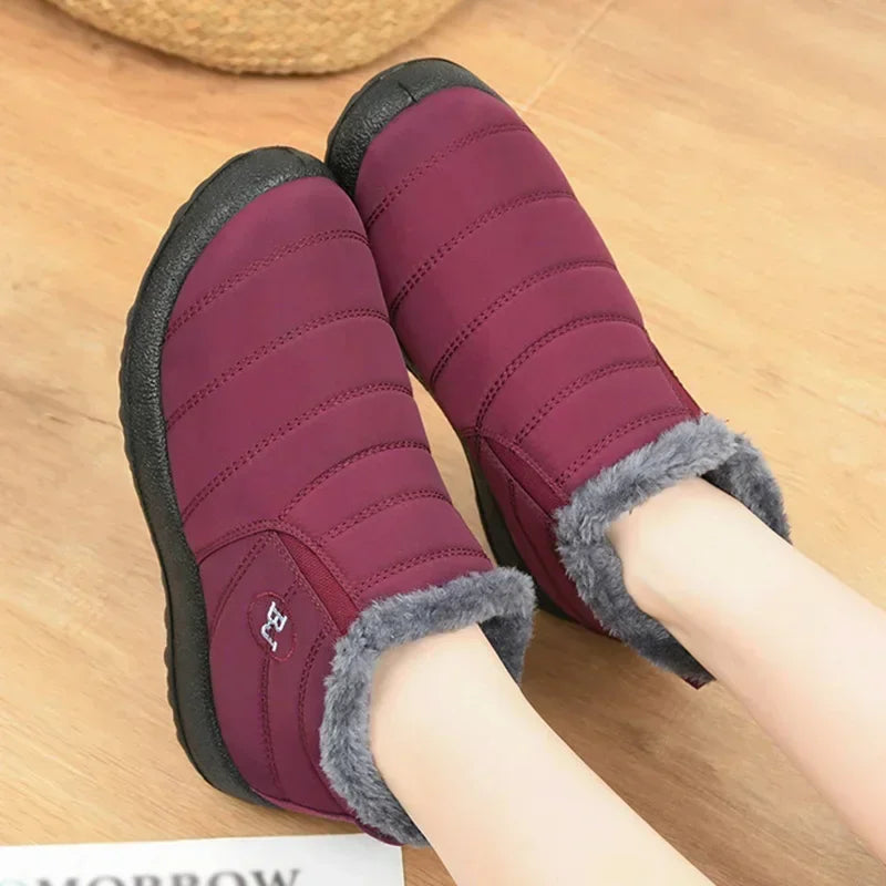 Calzado cálido de invierno unisex. Botas modernas para el frío, que ofrecen confort y protección contra la nieve.
