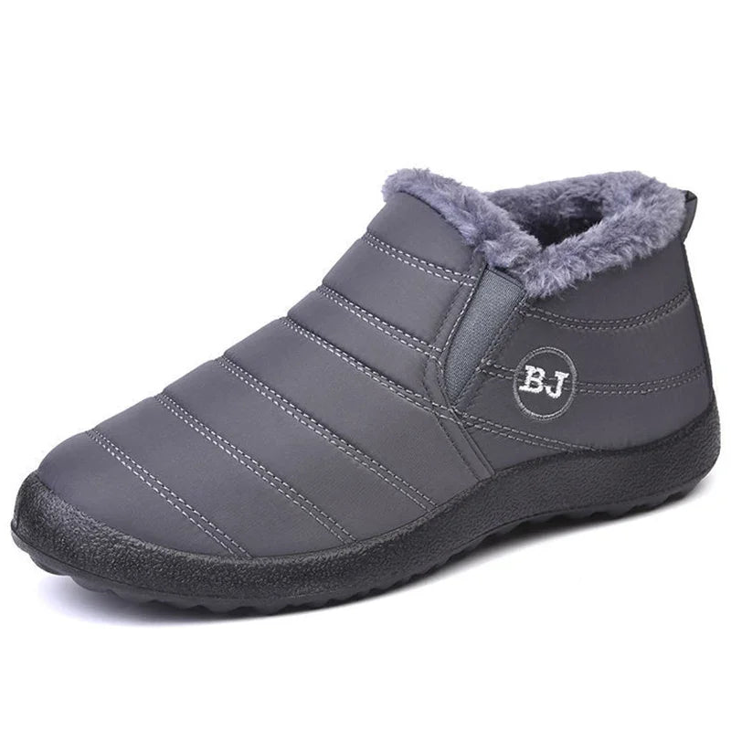 Moda invierno: Botas unisex para el frío. Calzado cómodo y cálido con suela antideslizante, ideal para la nieve.