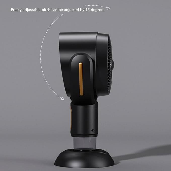 Vista frontal de aspirador de humo compacto, diseñado para una limpieza de aire silenciosa y eficaz.