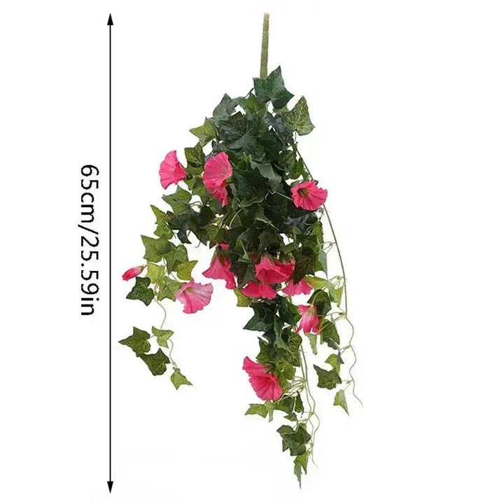 Plantas decorativas artificiales para exterior, resistentes UV, fácil instalación y vibrantes.