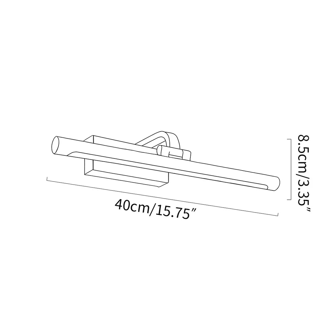 Iluminación LED ajustable para cuadros. Luz de pared lineal que realza obras de arte con eficiencia energética.