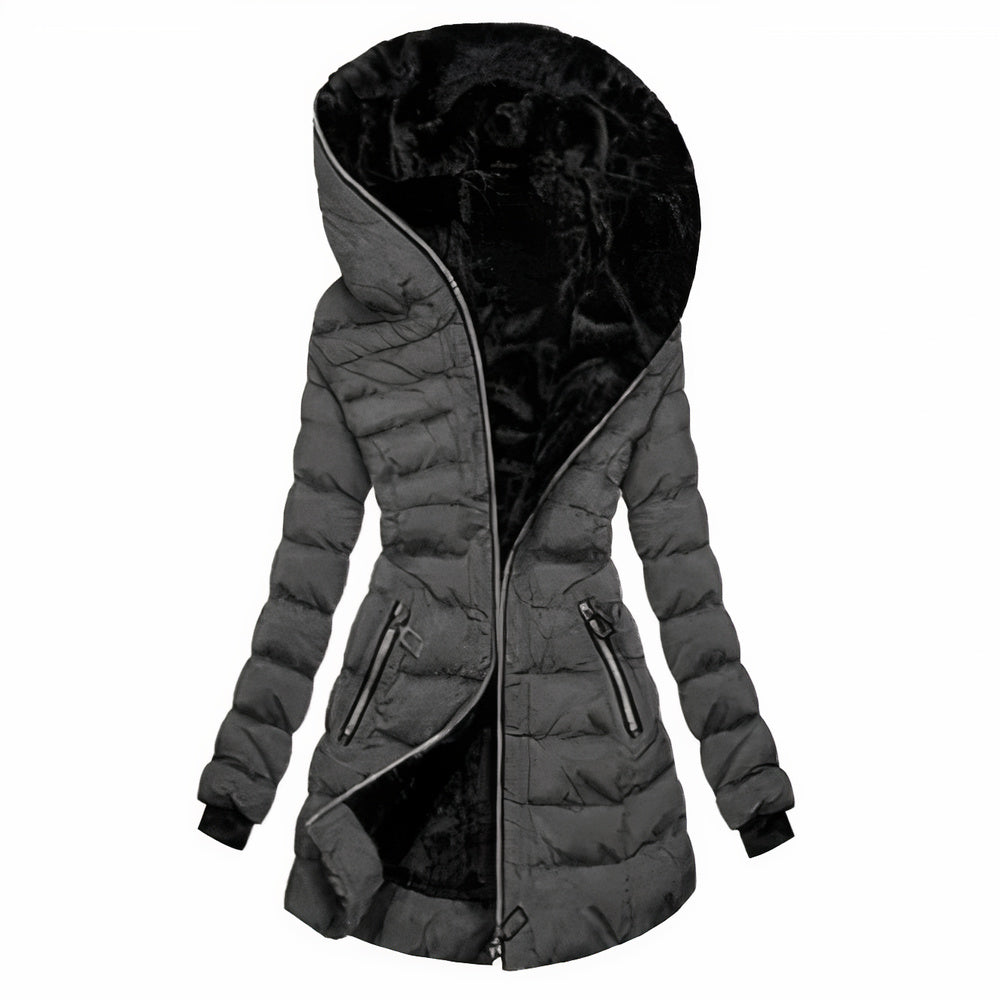 Abrigo parka de invierno para mujer, máxima calidez y protección contra el frío, perfecta para el estilo diario.