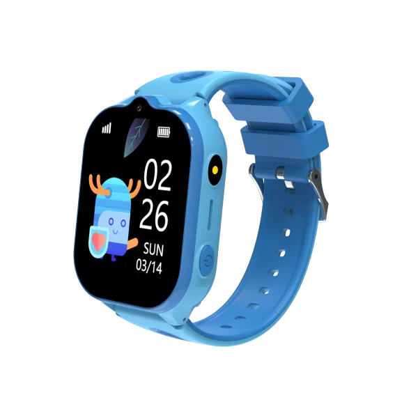 Reloj GPS 4G para niños con llamadas bidireccionales, SOS, juegos y localizador.
