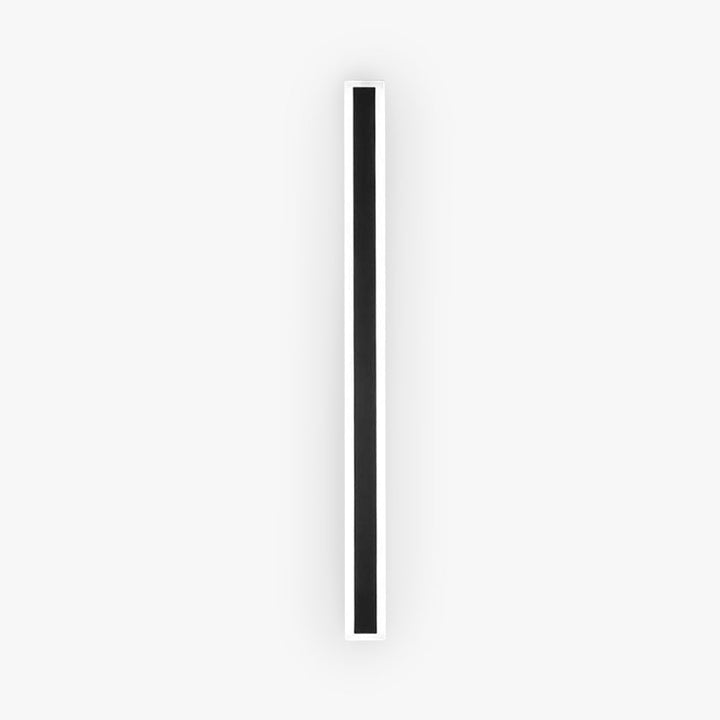 Lámpara pared exterior lineal LED moderna, ideal para iluminación de fachadas y jardines.