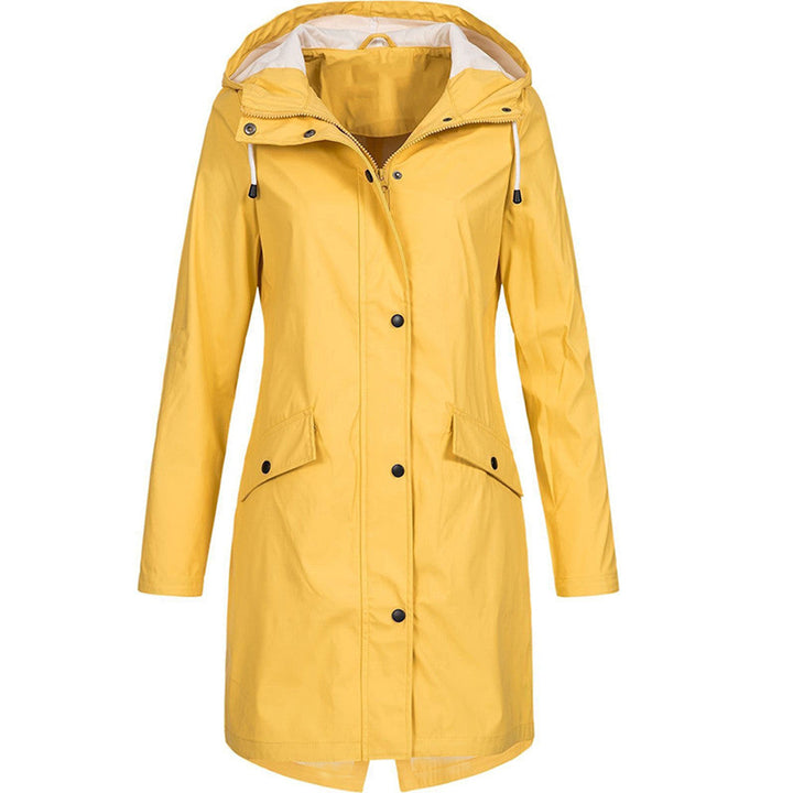 Chaqueta elegante mujer, impermeable y transpirable para primavera y otoño. Diseño ligero y corte femenino.