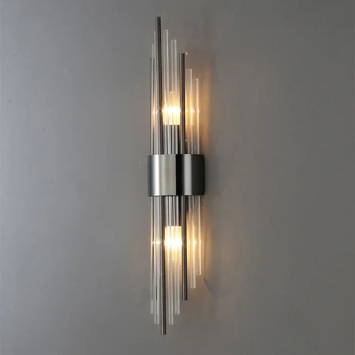 Lámpara de pared LED moderna, iluminación versátil de lujo para hogar, oficina o negocio.