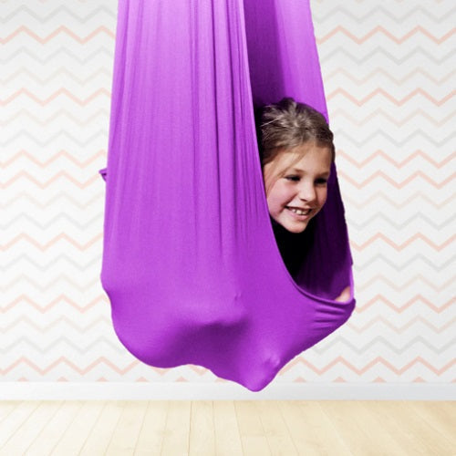 Hamaca para niños con TDAH, apoyo terapéutico para la calma, concentración y juego sensorial.