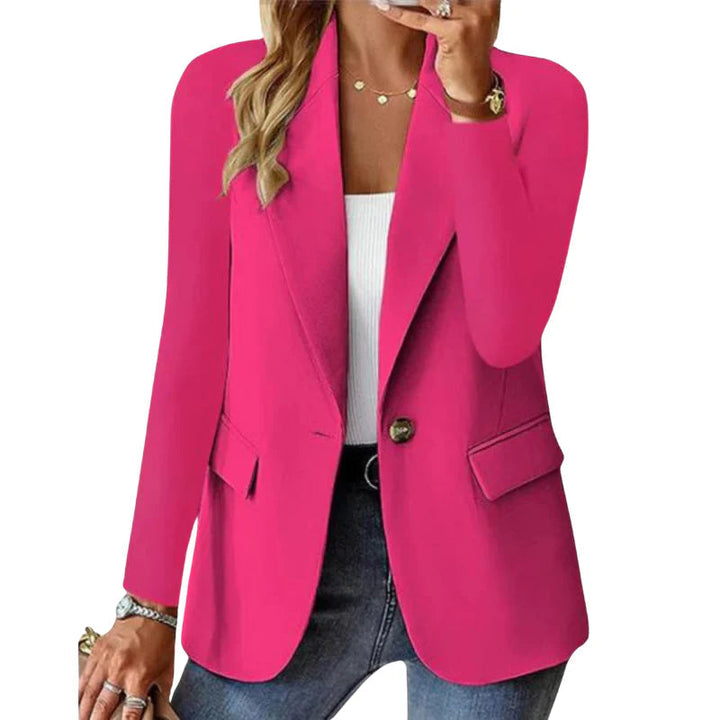 Chaqueta blazer versátil para mujer, ideal para oficina, eventos formales o looks chic.