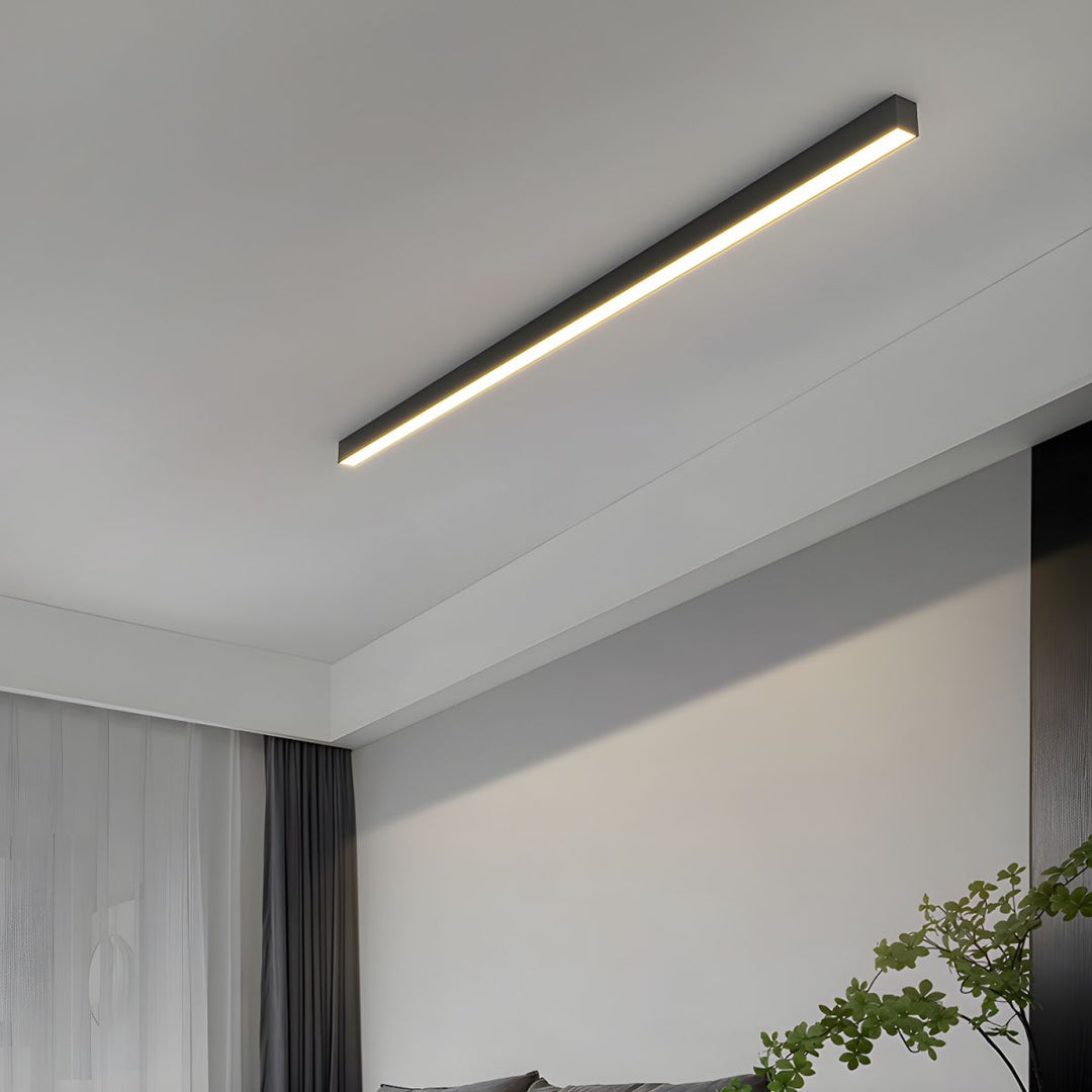 Iluminación moderna con luz LED lineal. Colgante, 3 colores, para un diseño interior sofisticado.