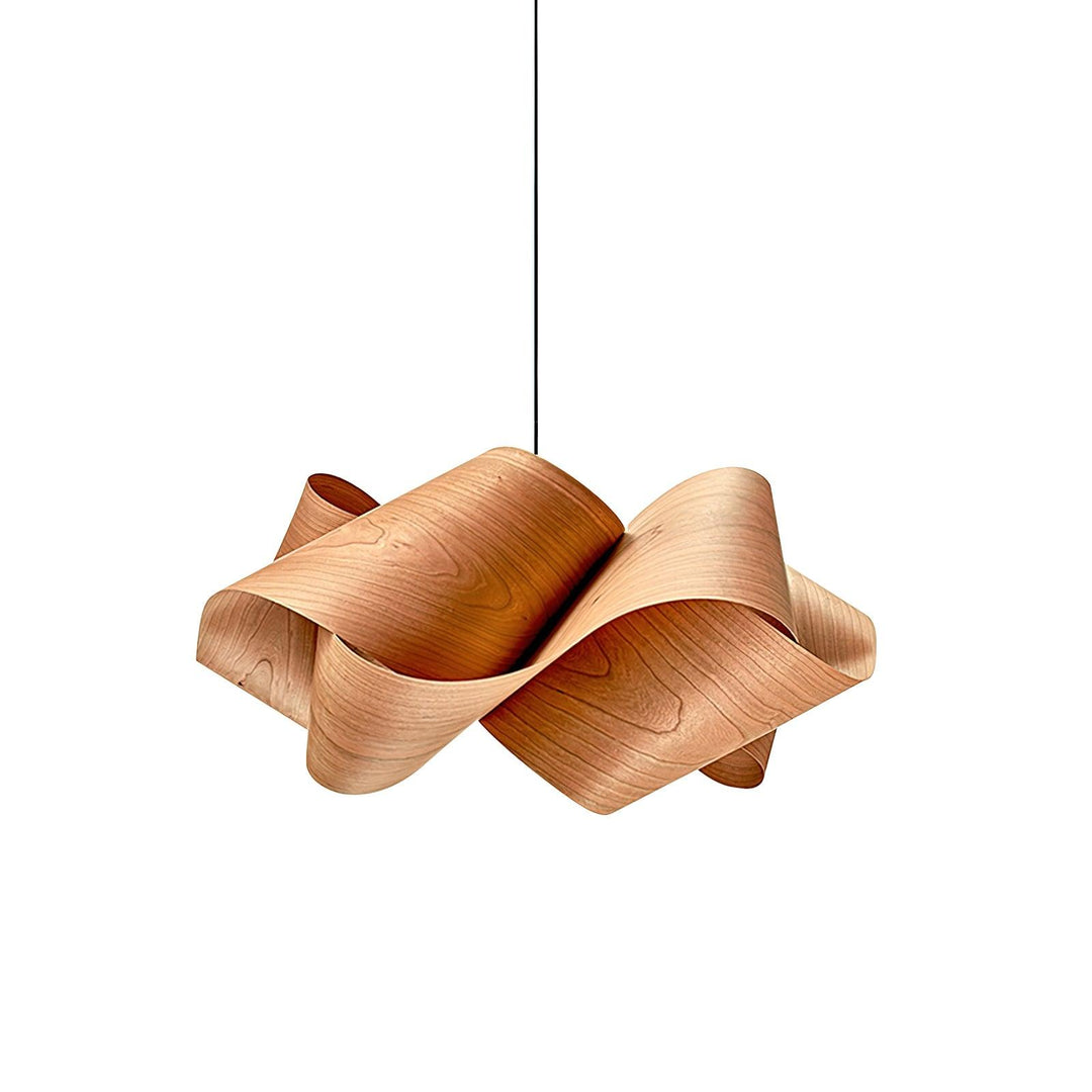 Lámpara colgante de madera, crea luz ambiental en tu hogar, confort visual garantizado.