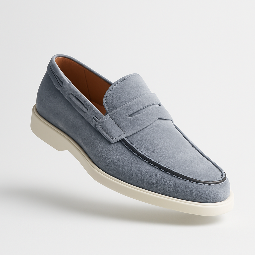 Mocasines Capri elegantes para hombre. Calzado cómodo y formal ideal para verano.