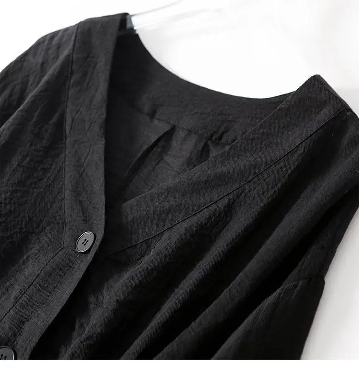 Blusa Lucía de mujer con cuello V, manga larga y volantes. Blusa elegante y versátil, ropa de moda.