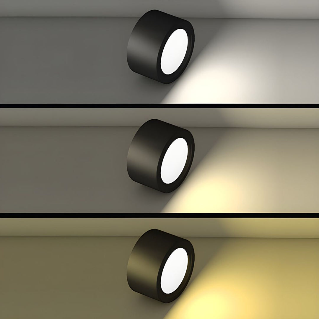 Iluminación LED redonda, minimalista, ahorro de energía para el techo de tu casa.