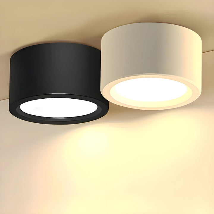 Lámpara LED minimalista de techo, redonda, perfecta para cualquier habitación del hogar.
