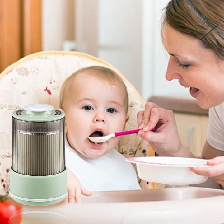 Potente molinillo eléctrico para una molienda fina de especias, granos de café y otros ingredientes.