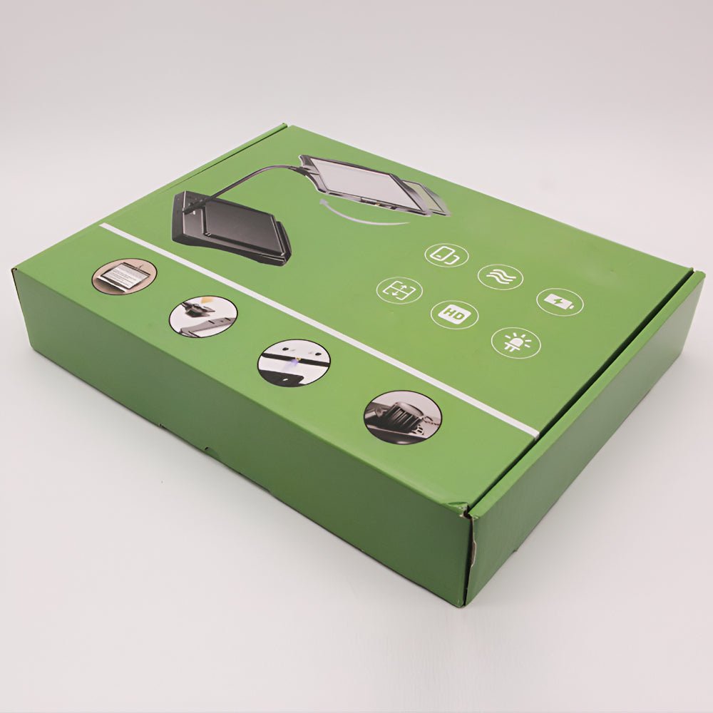 Lámpara de pie con lupa 3X manos libres y luz LED para lectura, costura y manualidades; visión clara y detallada garantizada.