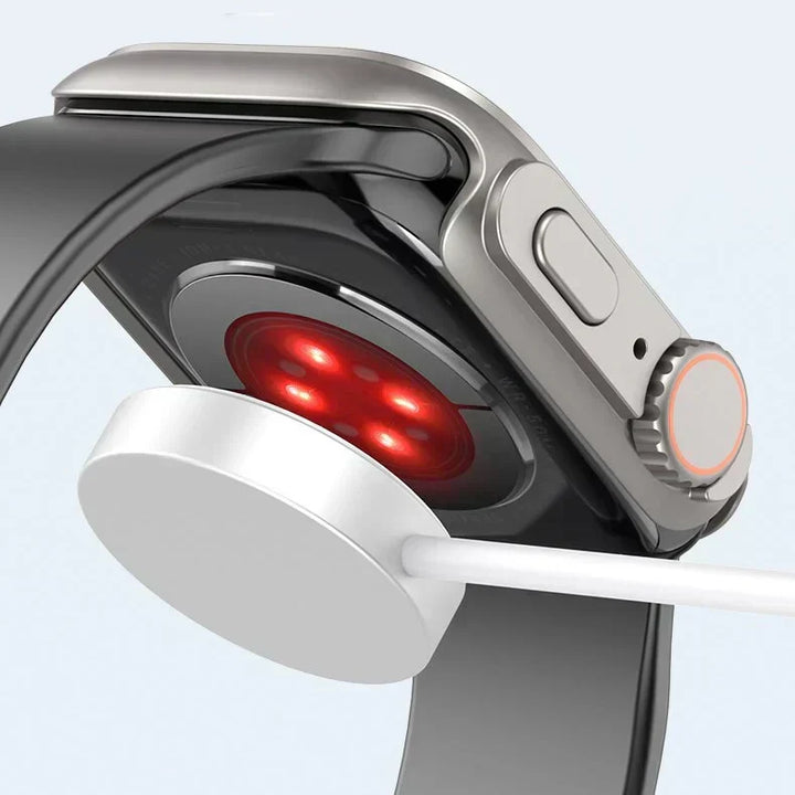 Carcasa ultra moderna para smartwatch, policarbonato, diseño elegante, protección diaria y estilo único.