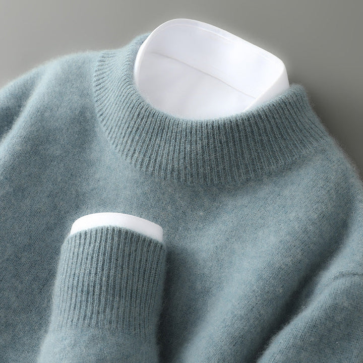 Jersey suave y elegante de moda masculina para hombre. Un top confortable y versátil para tu armario.