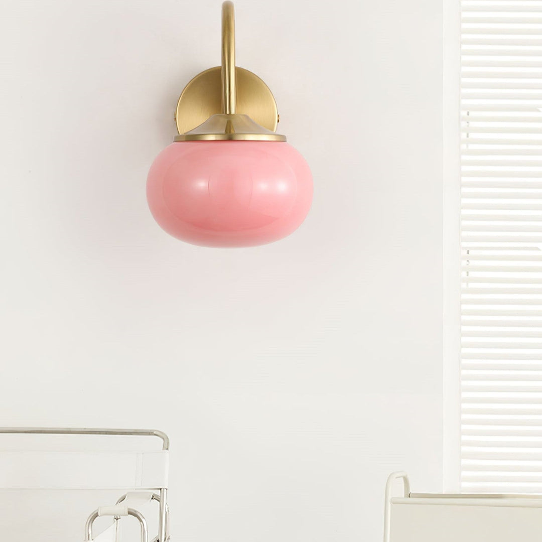 Lámpara de pared LED de diseño nórdico minimalista, ideal para crear luz ambiental.