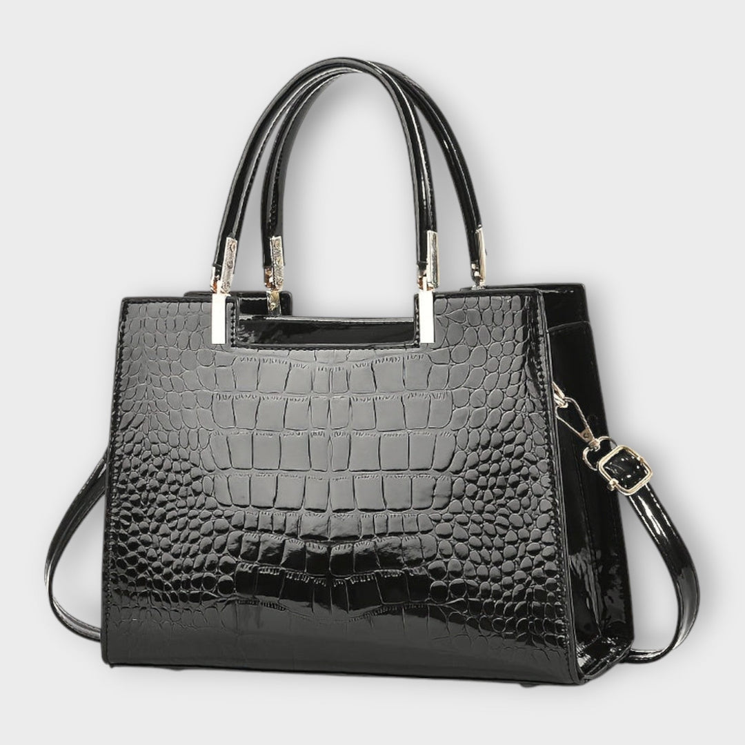 Bolso bandolera de mujer con estampado animal, para un estilo casual pero sofisticado. Piel sintética.