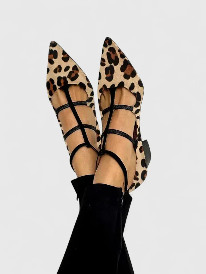 Calzado plano Mary Jane T-Strap mujer, versátil y cómodo, ideal para eventos de día y verano.
