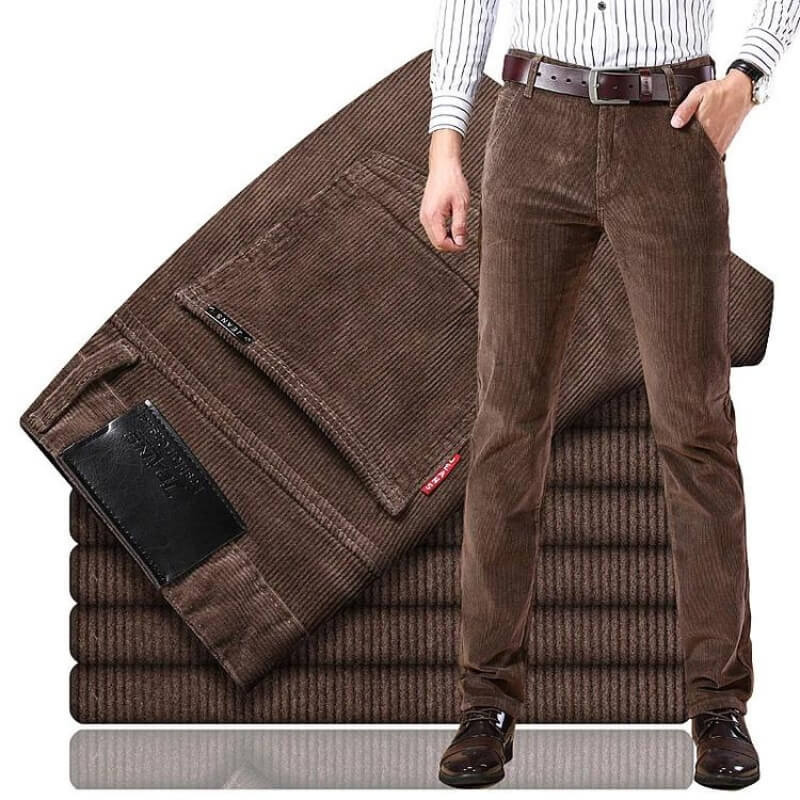 Pantalón de pana recto para mujer, ideal para invierno. Aporta calidez, comodidad y un toque de moda.
