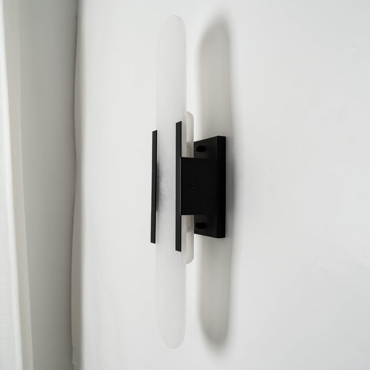 Foco LED de pared, efecto mármol, decorativo, resalta obras de arte en tu hogar.