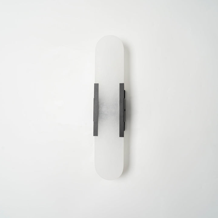 Aplique decorativo LED de pared, efecto mármol, para entradas con estilo.