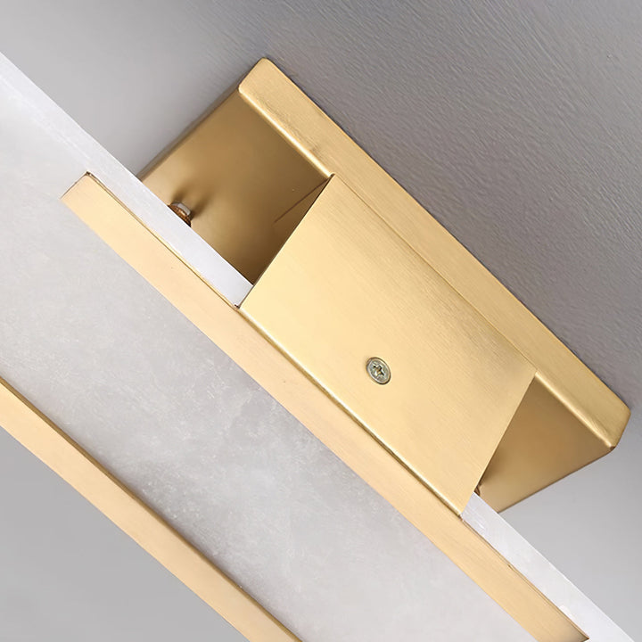 Aplique LED de pared moderno con efecto mármol, iluminación decorativa interior para el hogar.