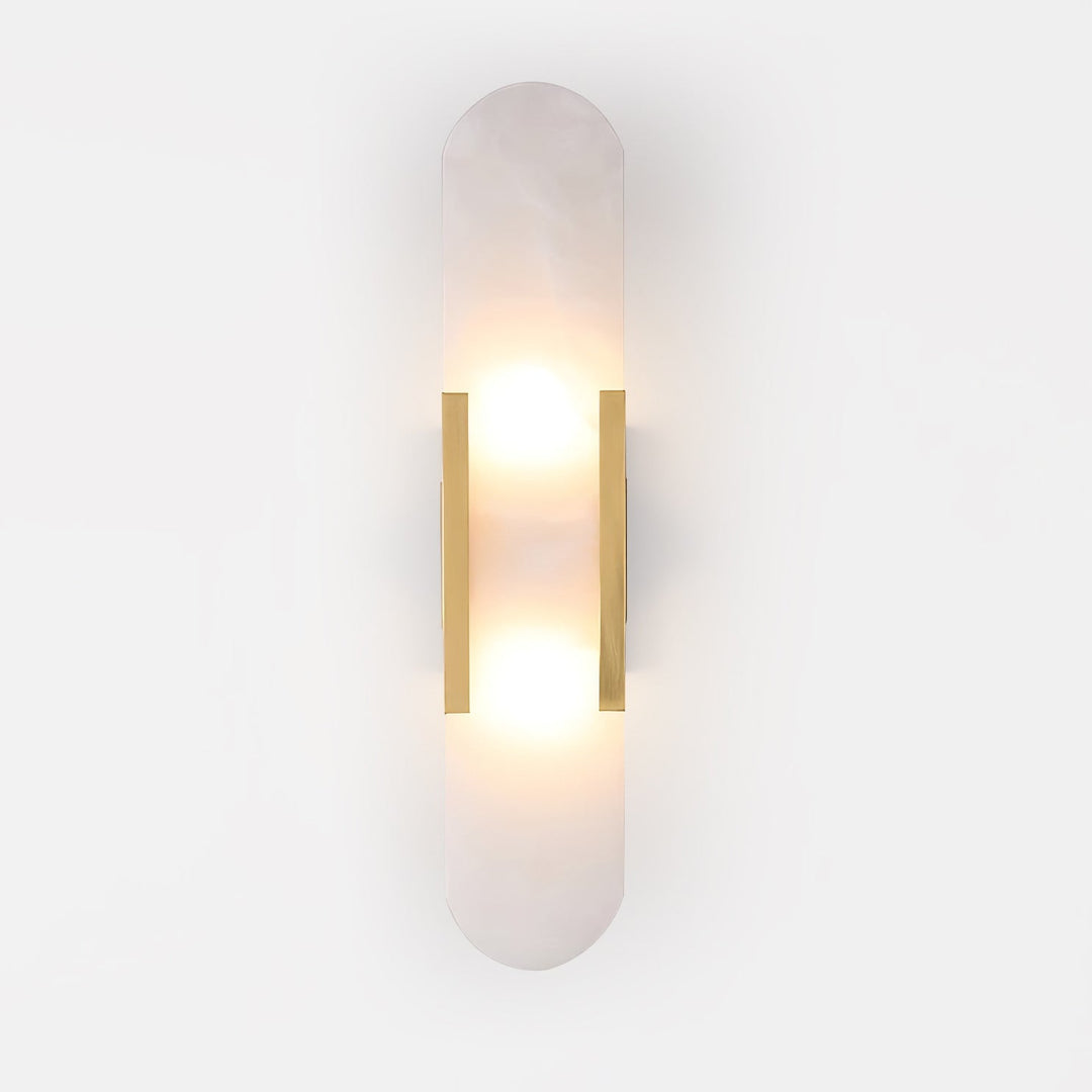 Aplique de pared LED, efecto mármol, decorativo, iluminación interior para el hogar.