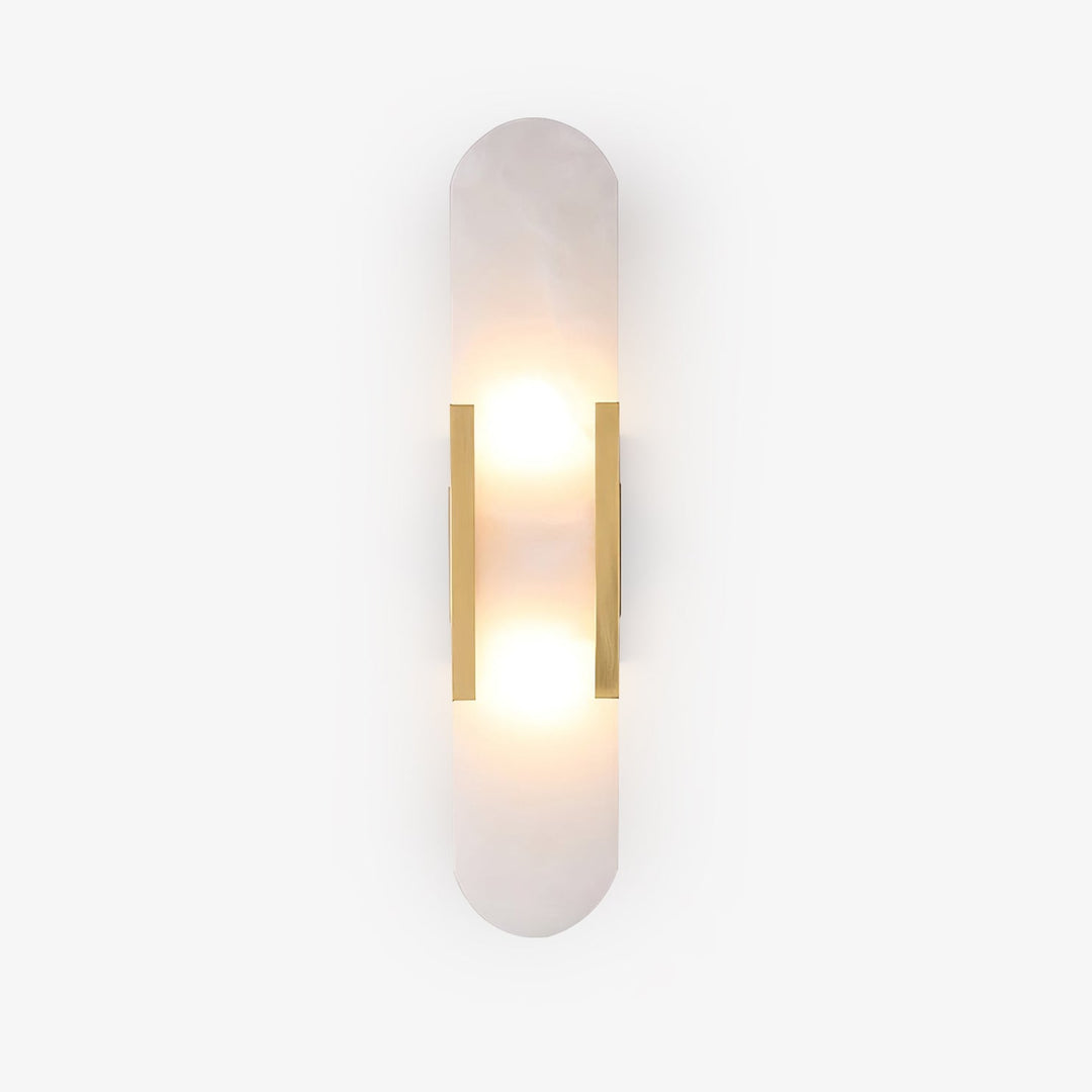 Luminaria de pared LED, efecto mármol, moderno, crea atmósferas únicas en casa.