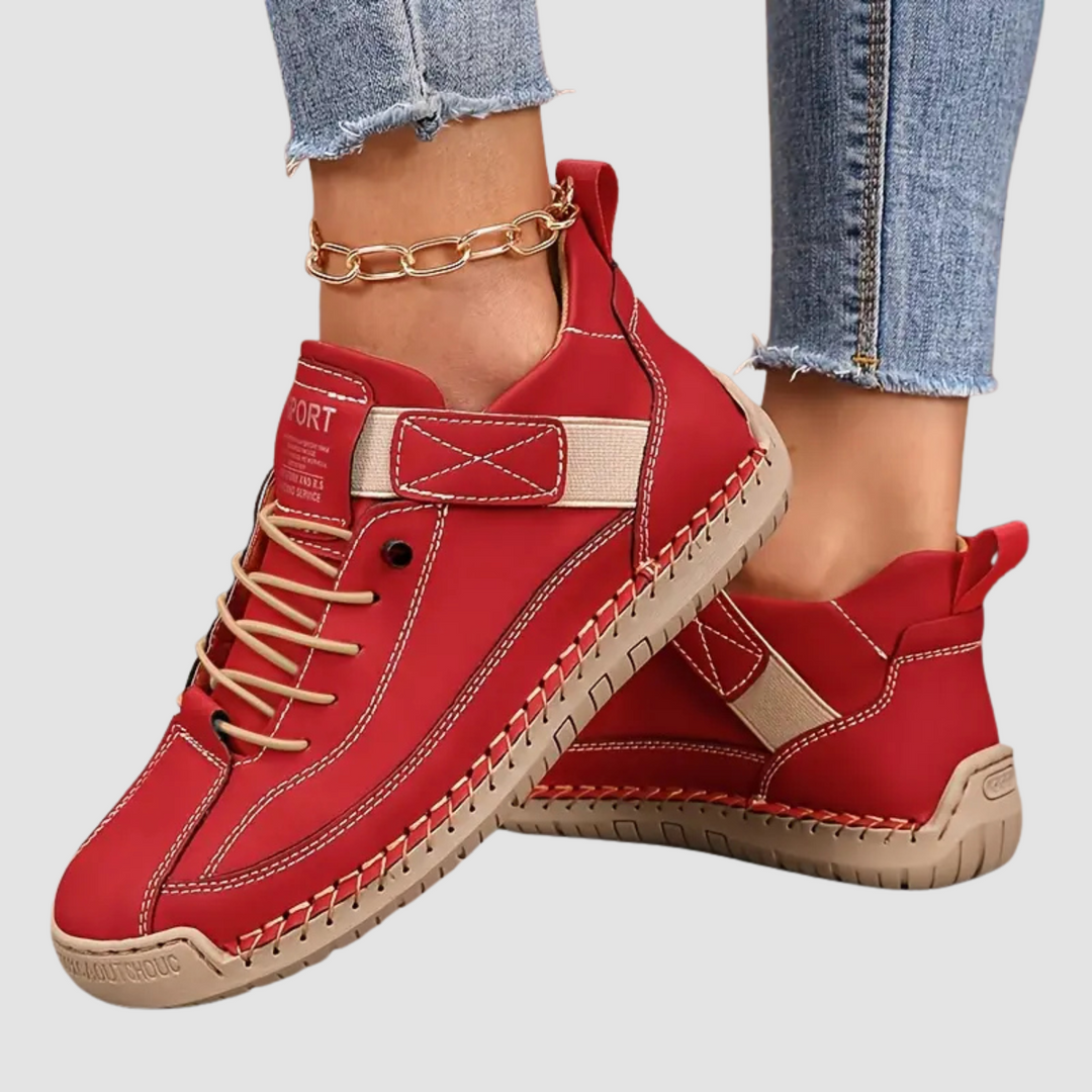 Zapatillas deportivas de mujer, estilo contemporáneo para caminar y bienestar.