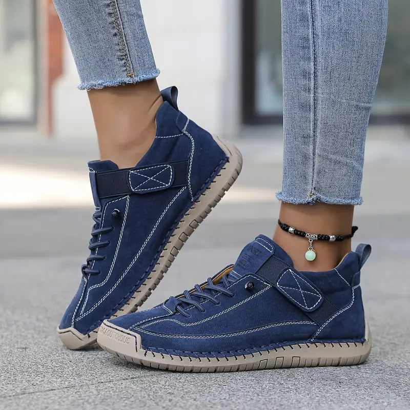 Zapatillas para mujer con amortiguación avanzada, confort ergonómico para pies.