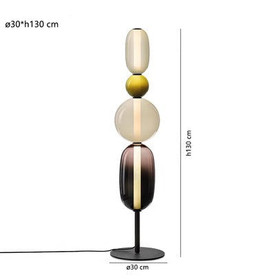 Lámpara de mesa LED moderna, regulable, negro y bronce, ideal para crear diferentes ambientes.
