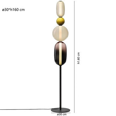 Sofisticada lámpara de mesa LED regulable, negro y latón, para decoración moderna.