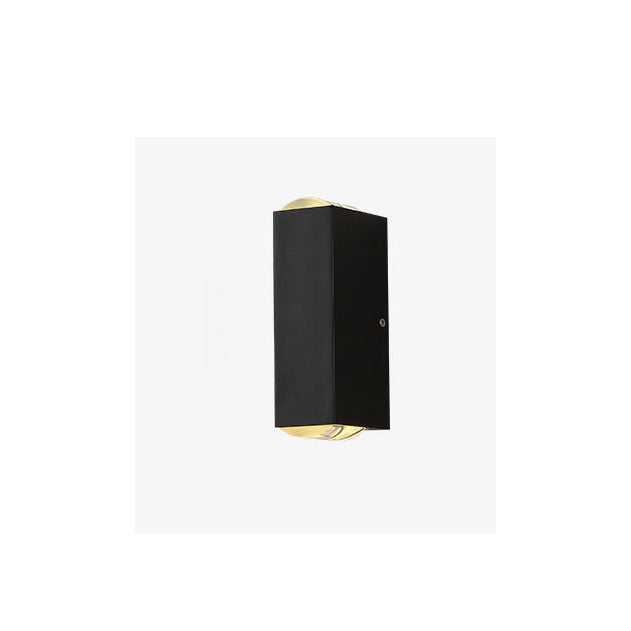 Lámpara de pared LED para exterior, diseño elegante y moderno para fachadas.