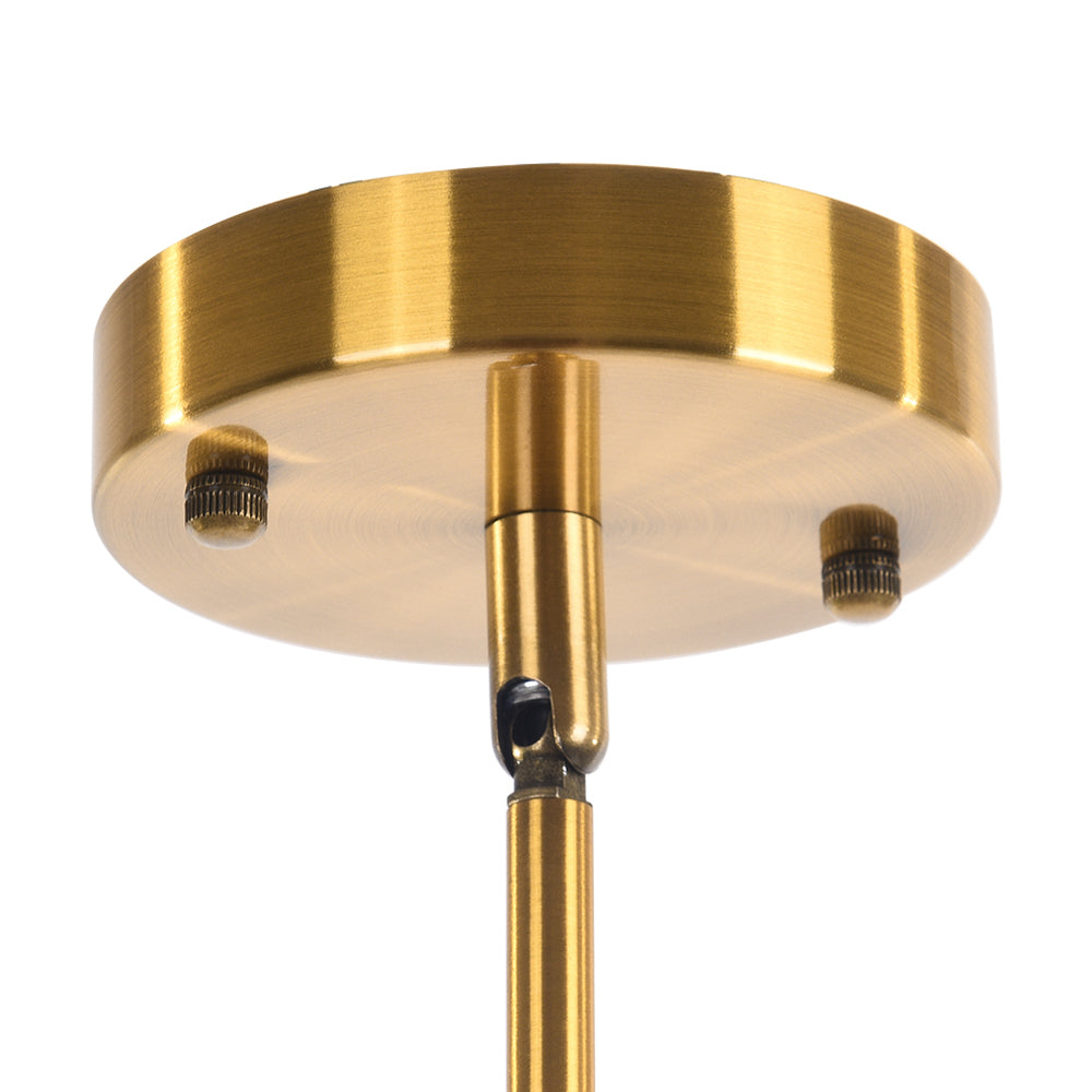 Candelabro Sputnik de 8 luces, moderno, regulable y ajustable, ideal para iluminación de techo.