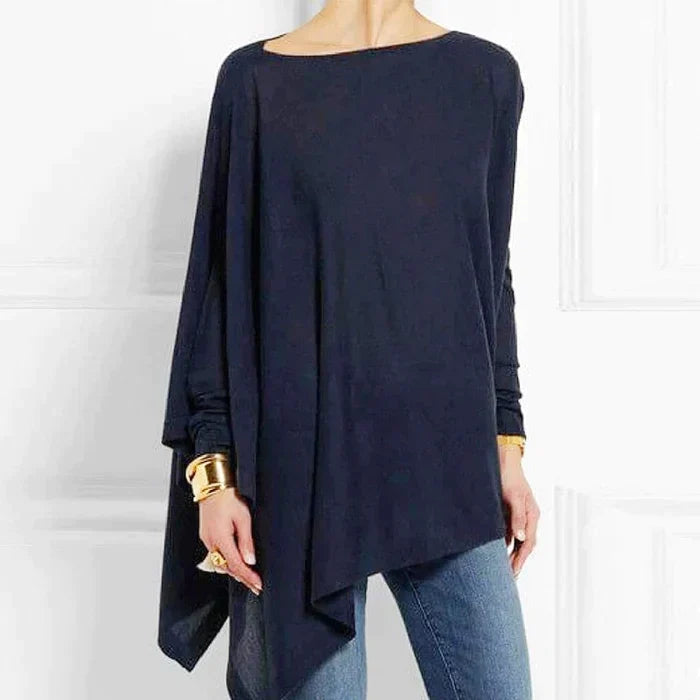 Prenda versátil: suéter oversize de mujer elegante, perfecto para un look cómodo y chic de invierno.
