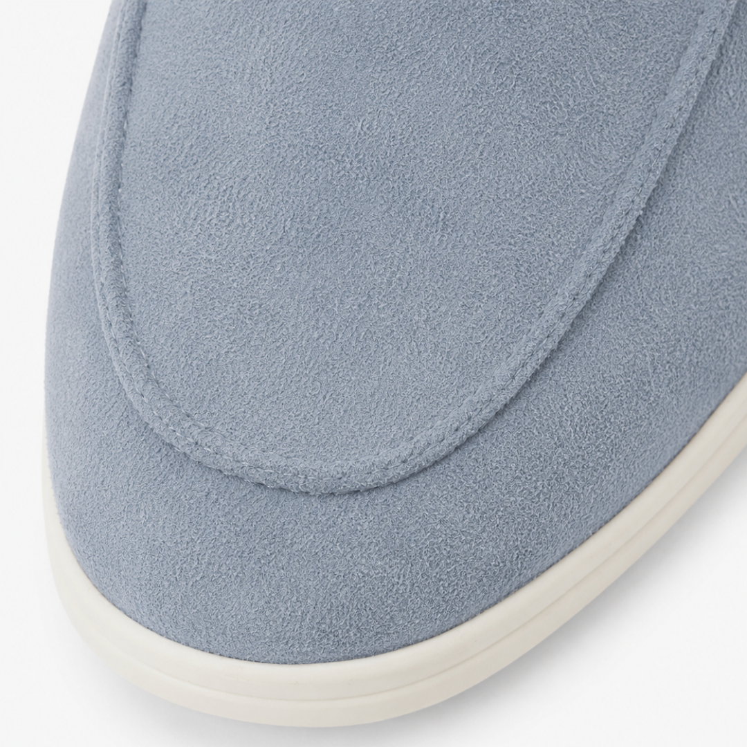 Mocasines marrones de hombre, calzado cómodo y versátil, estilo casual-elegante.