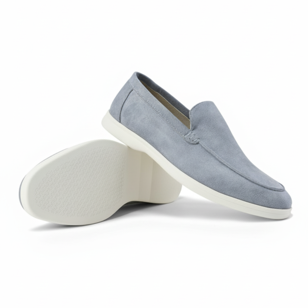 Mocasines de hombre elegantes, calzado cómodo slip-on, ideal para oficina o viaje.