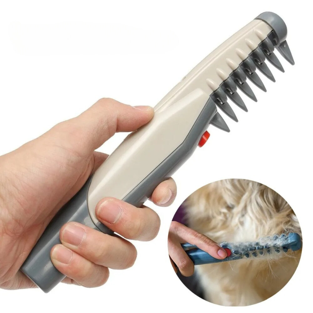 Recortador de pelo Cuddle Soft para mascotas, ideal para el aseo de gatos y perros con pelaje sensible.