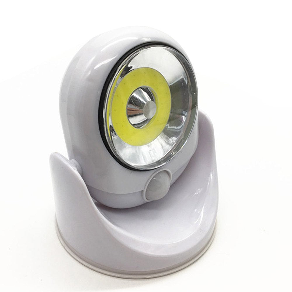 Iluminación LED de seguridad inalámbrica para exteriores, resistente a la intemperie para jardín y garaje.