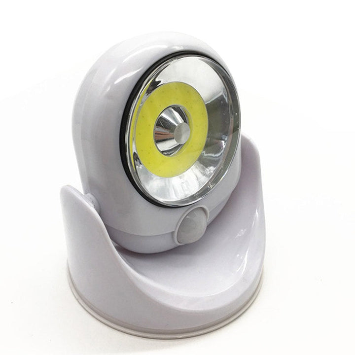 Iluminación LED de seguridad inalámbrica para exteriores, resistente a la intemperie para jardín y garaje.
